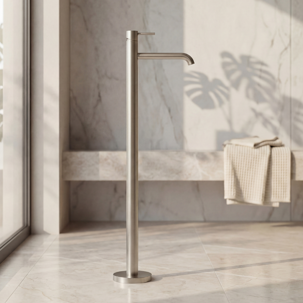 Напольный смеситель для раковины AltroBagno Bilancia 010301 Ni